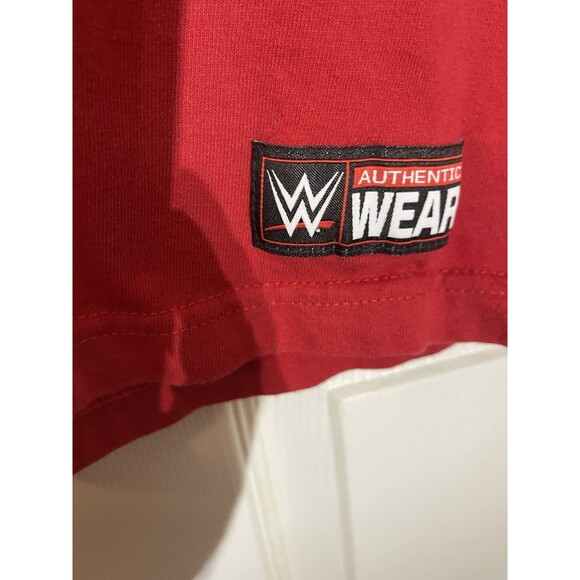 WWE Authentic Wear T-Shirt Stay Fearless Red Large - Picture 2 of 4